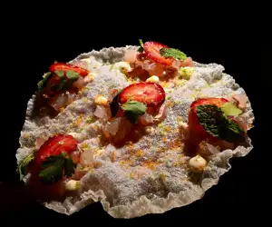 Tasty appetizer from La Lupa. 